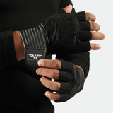 UNISEX-WEIGHT LIFTING GYM-GLOVES (BLACK)