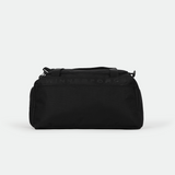 Black sports bag with "WINNERFORCE" in bold lettering on the side. It features a sturdy handle and several zippered compartments, set against a neutral background.