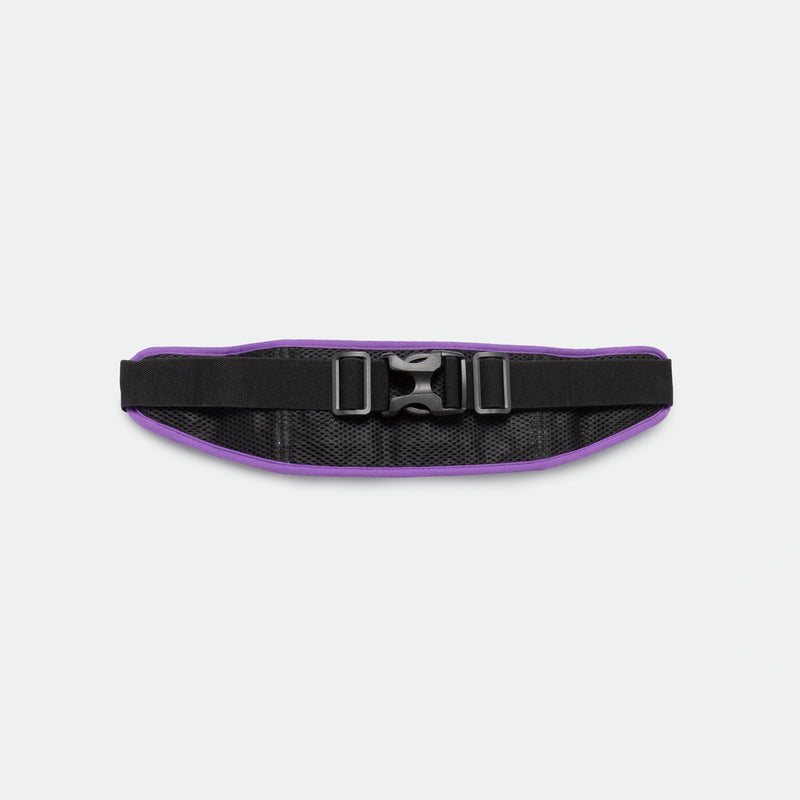 A  REBECCA-PURPLE utility belt with an adjustable buckle and two side straps, displayed on a plain white background.