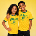 BRASIL-KIDS-FOOTBALL-JERSEY-WINNERFORCE-EDITION (YELLOW)