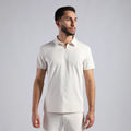 MEN-GO BEYOND-JET SET-POLO (JET STREAM OFF-WHITE)