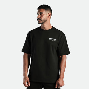 MEN-GO BEYOND-PIN-T-SHIRT (BLACK)
