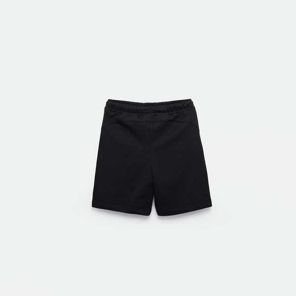 a back view for short black 