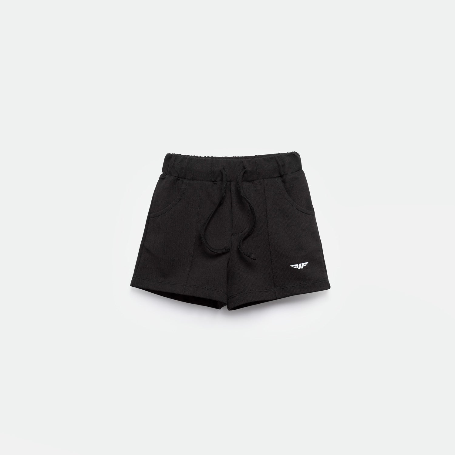 a short black with logo 