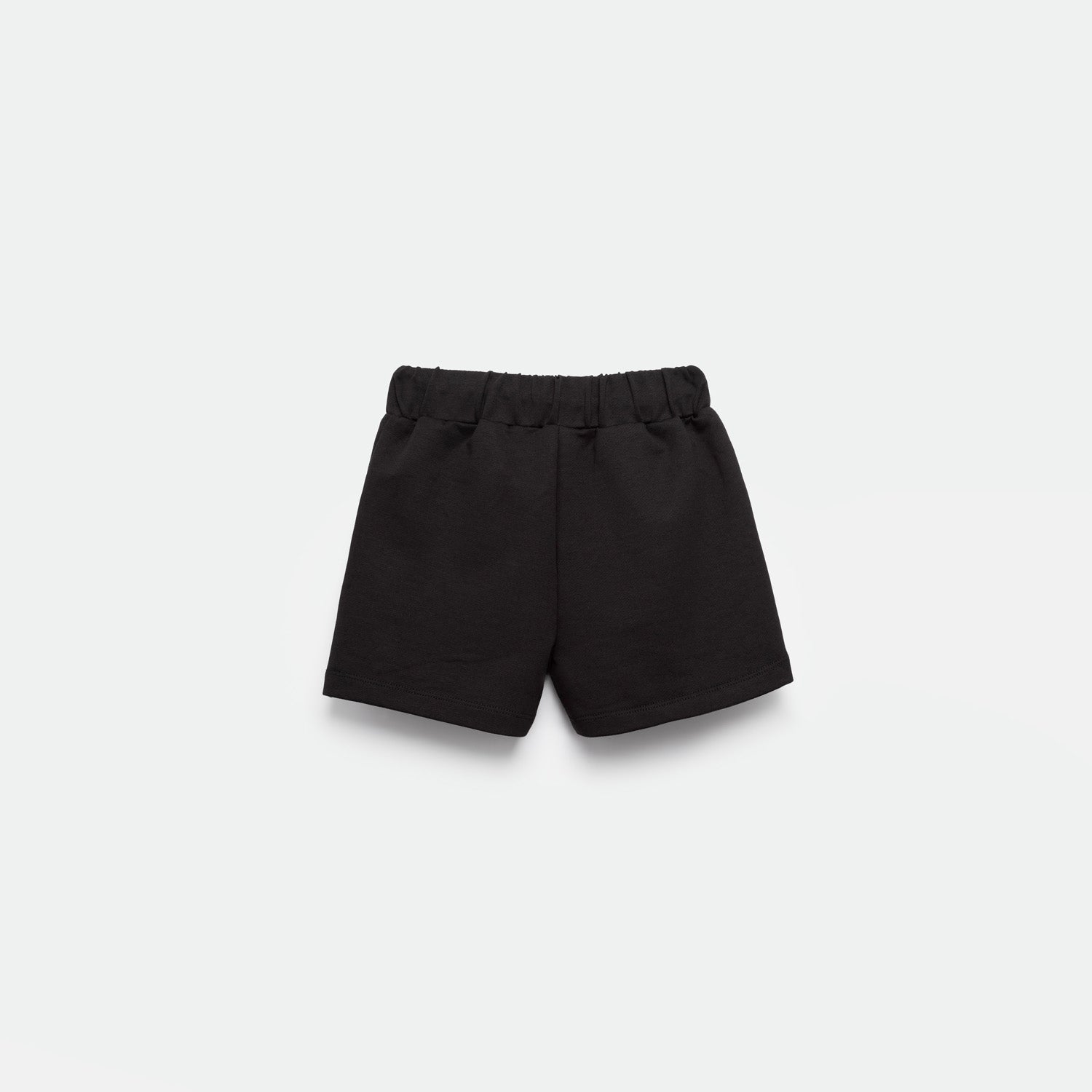 a back view for short black 