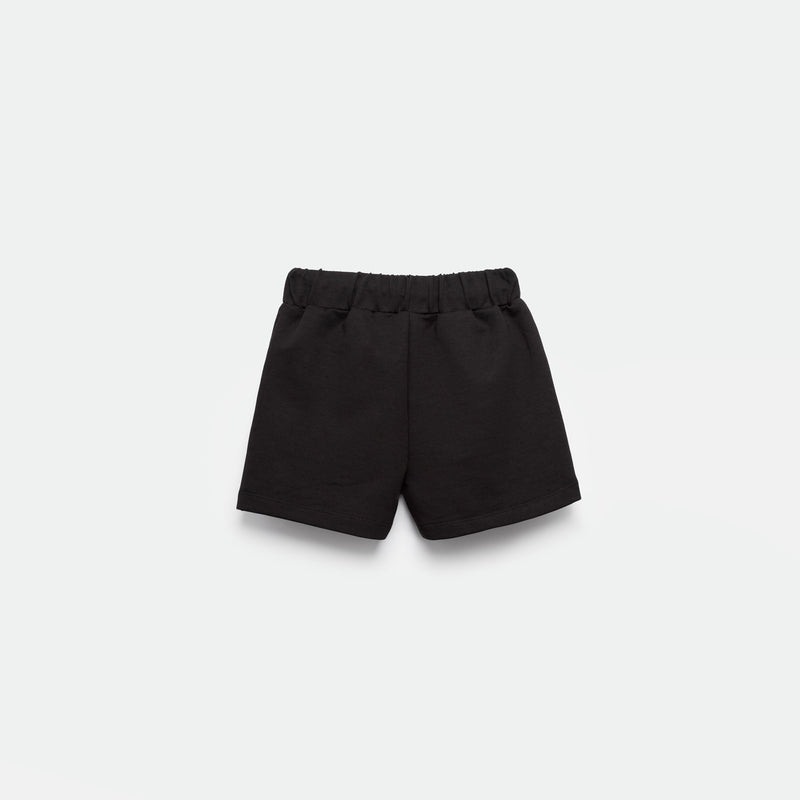 a back view for short black 