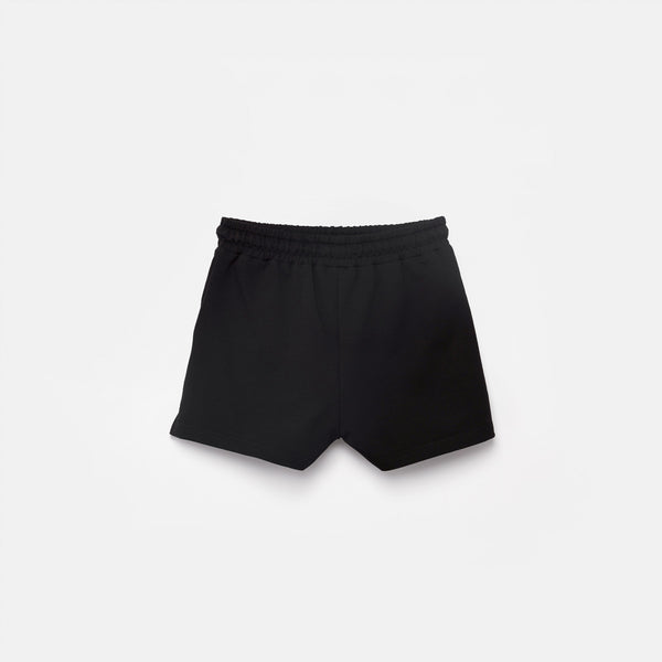 a back view for short black 