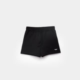 a short black with logo white 