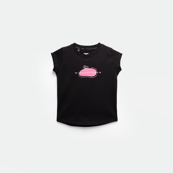a t-shirt black with logo 