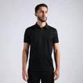 MEN-GO BEYOND-JET SET-POLO (BLACK)