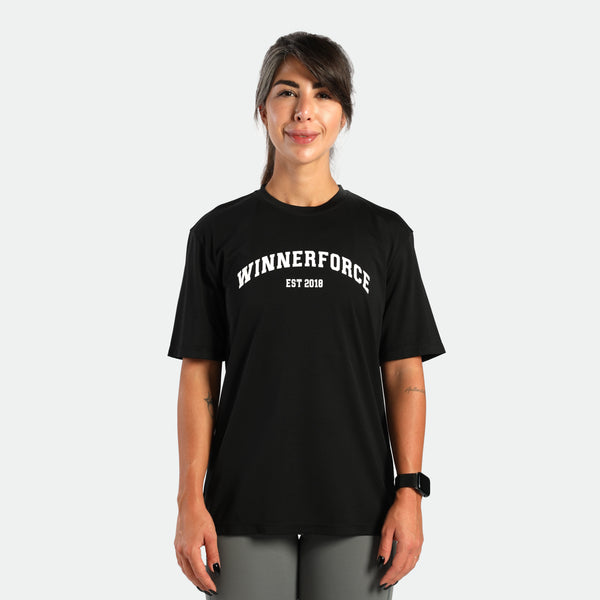 WOMEN-SUMMER-ESCAPE-CASUAL-T-SHIRT (ANTHRACITE BLACK)
