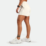 WOMEN-SUMMER-ESCAPE-RELAXED-SHORT (SNOW WHITE)
