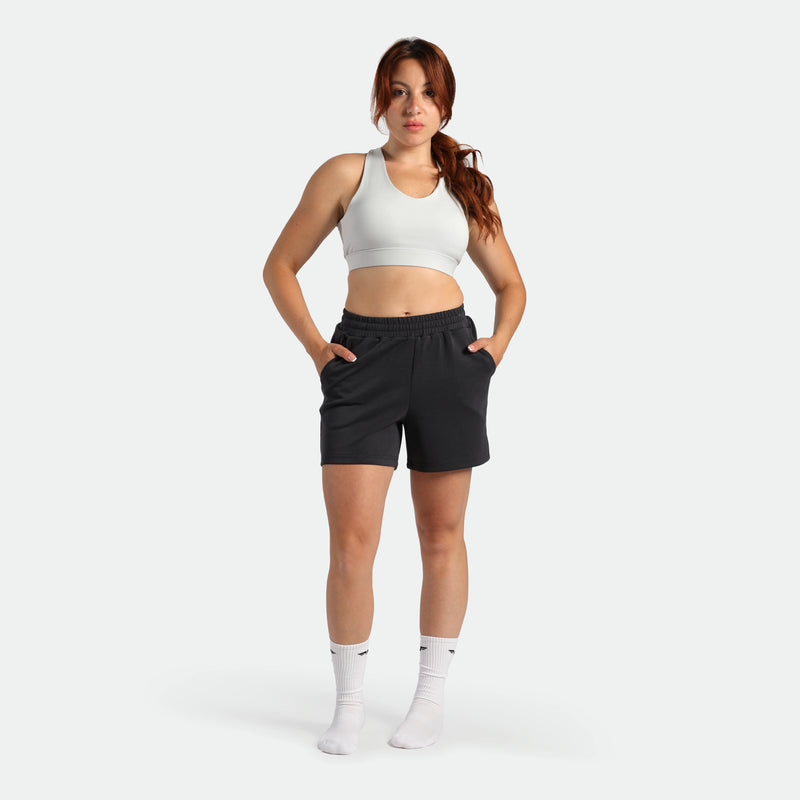 WOMEN-SUMMER-ESCAPE-RELAXED-SHORT (ANTHRACITE BLACK)