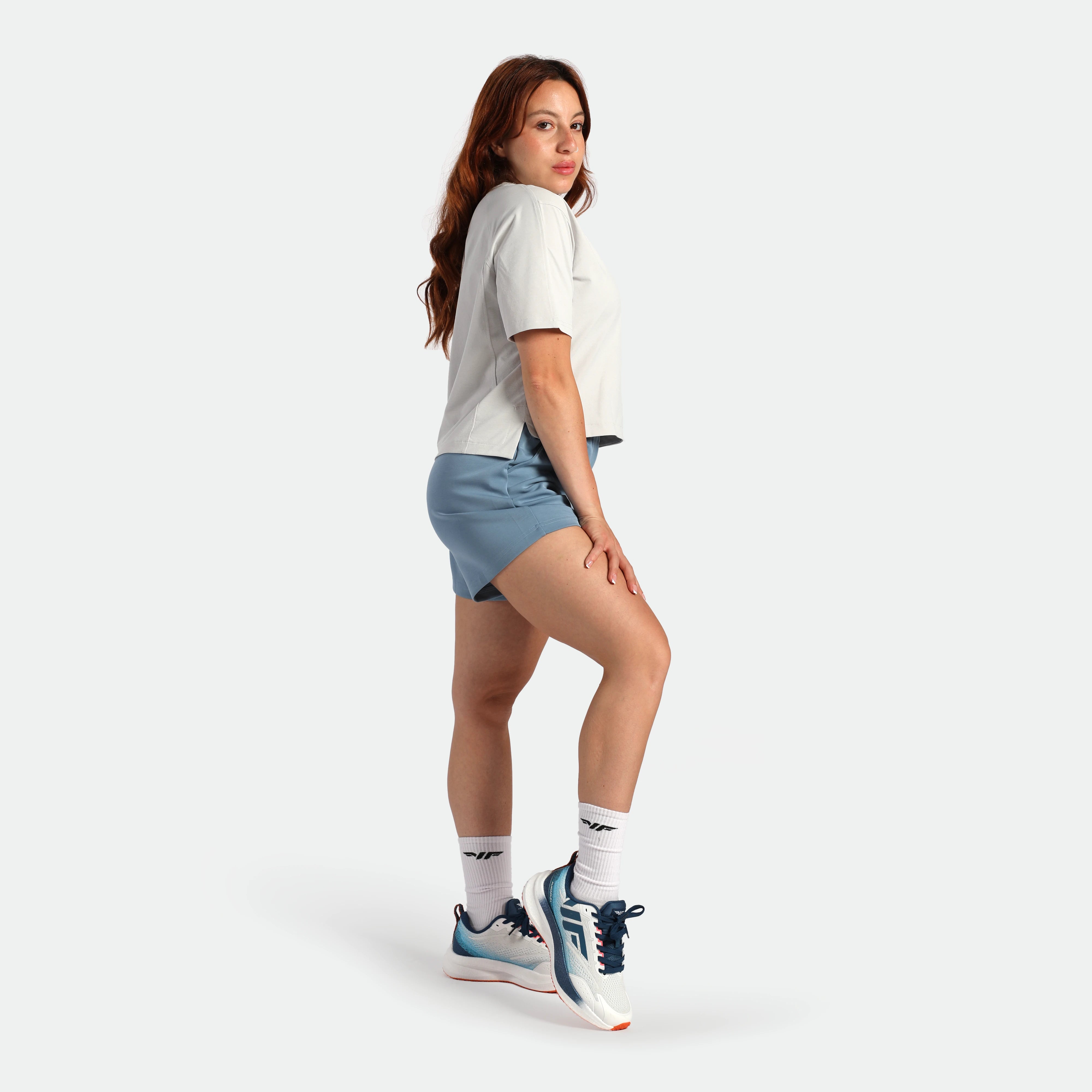 WOMEN-SUMMER-ESCAPE-RELAXED-SHORT (PETROL BLUE)