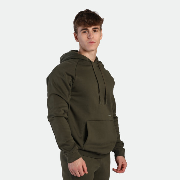 MEN-ESSENTIAL-EST-HOODIE (FOREST NIGHT GREEN)