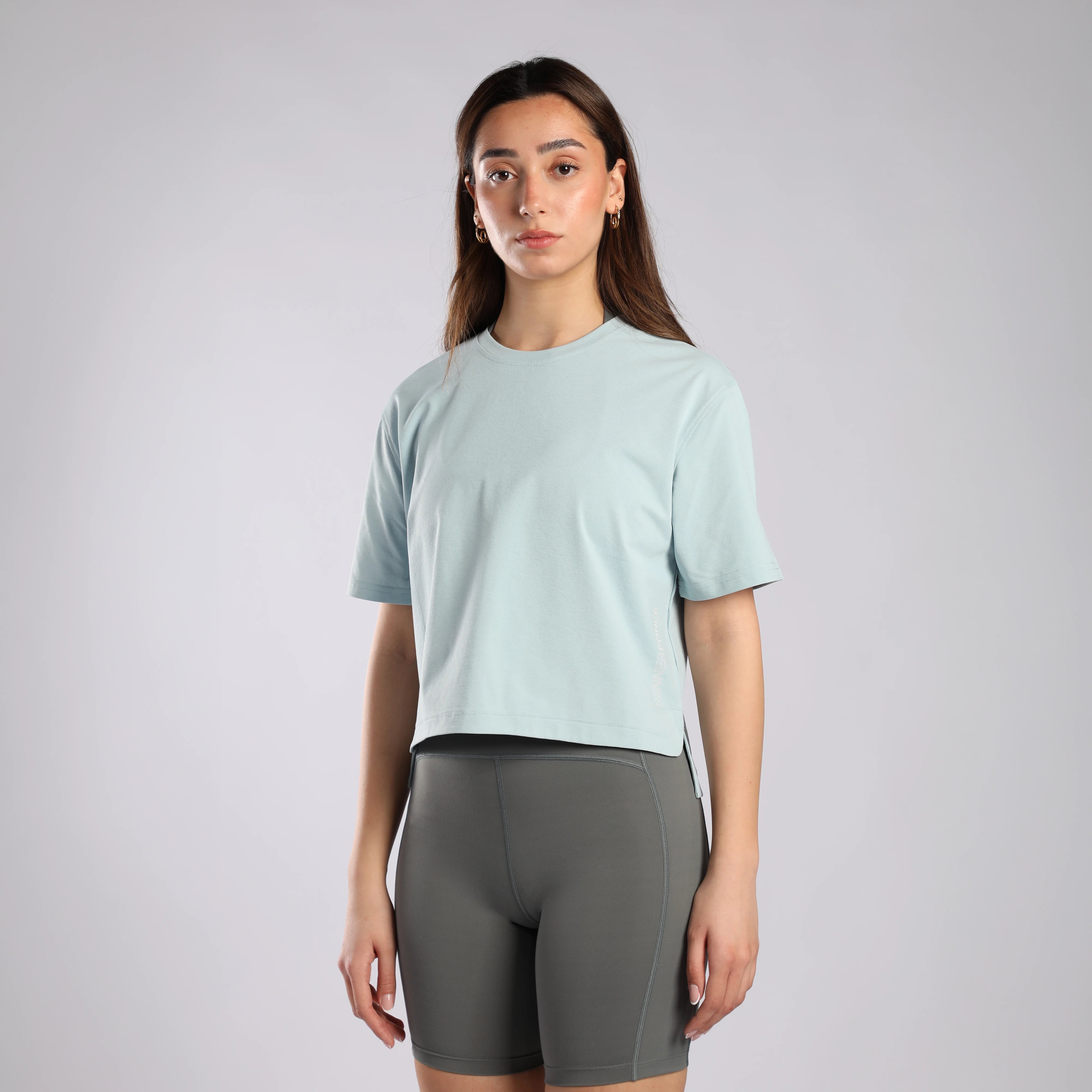 WOMEN-SUMMER-ESCAPE-CROPPED-T-SHIRT (CLOUD BLUE)