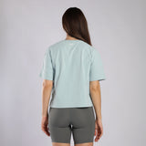 WOMEN-SUMMER-ESCAPE-CROPPED-T-SHIRT (CLOUD BLUE)