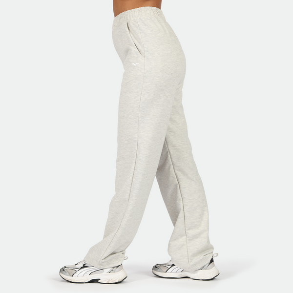 WOMEN-GO BEYOND-DAY TO DAY-PANTS (MARL LIGHT-GREY)