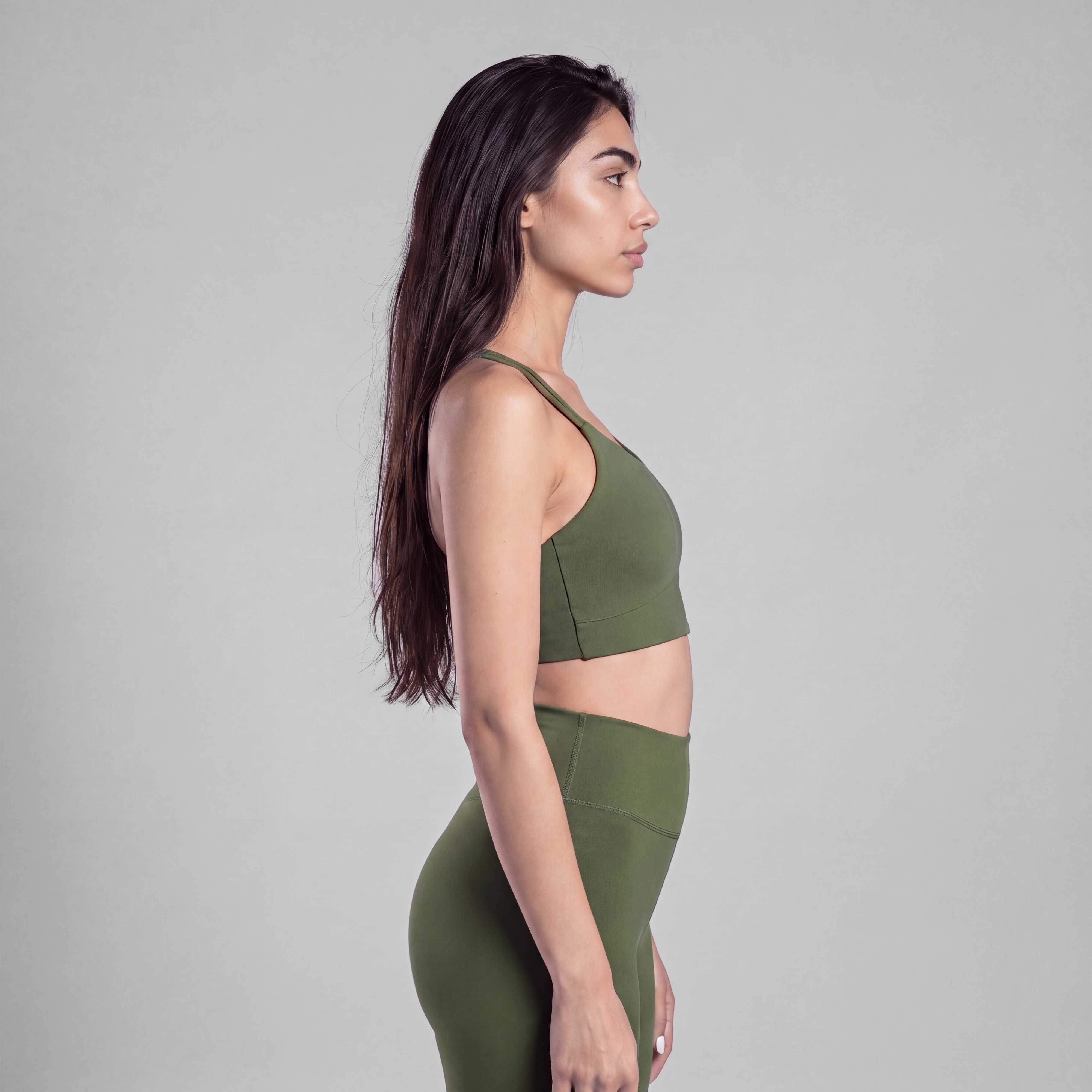 WOMEN-UNIFY-STAMINA-BRA (BRONZE GREEN)