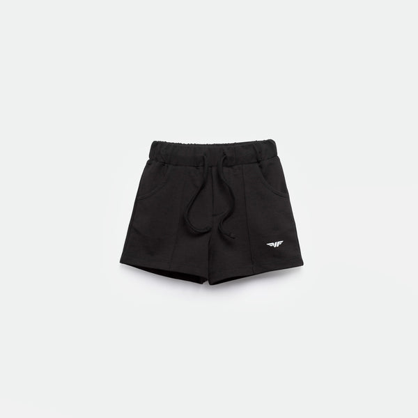 GIRL-ESSENTIAL-BERMUDA-SHORT (BLACK)