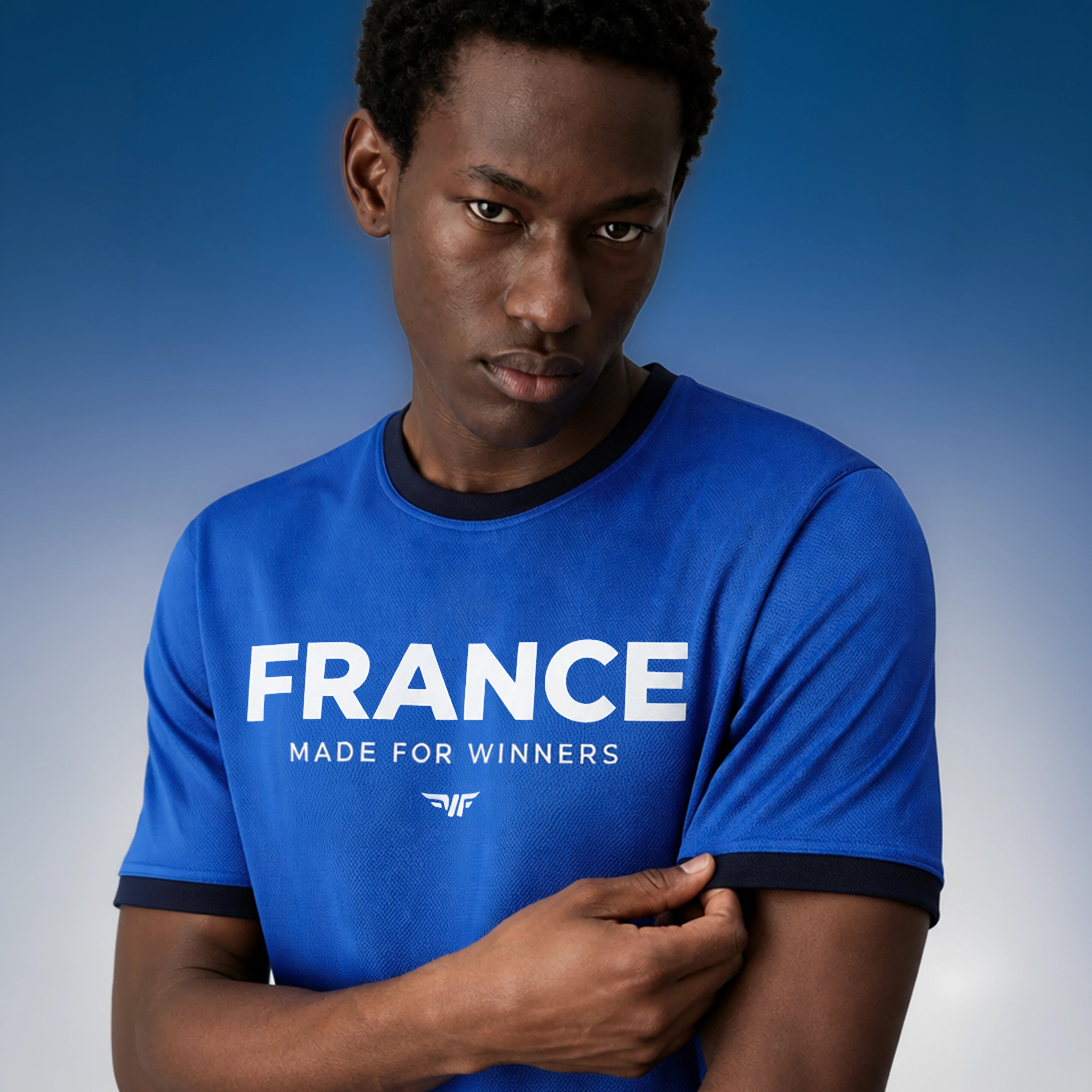 FRANCE-UNISEX-FOOTBALL-JERSEY-WINNERFORCE-EDITION (ROYAL- BLUE)