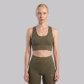 WOMEN-GO BEYOND-MOTION-BRA (DUSTY OLIVE MARBLE)