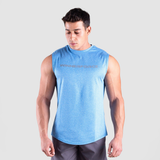 MEN BOLDED TANK(MARL BLUE)