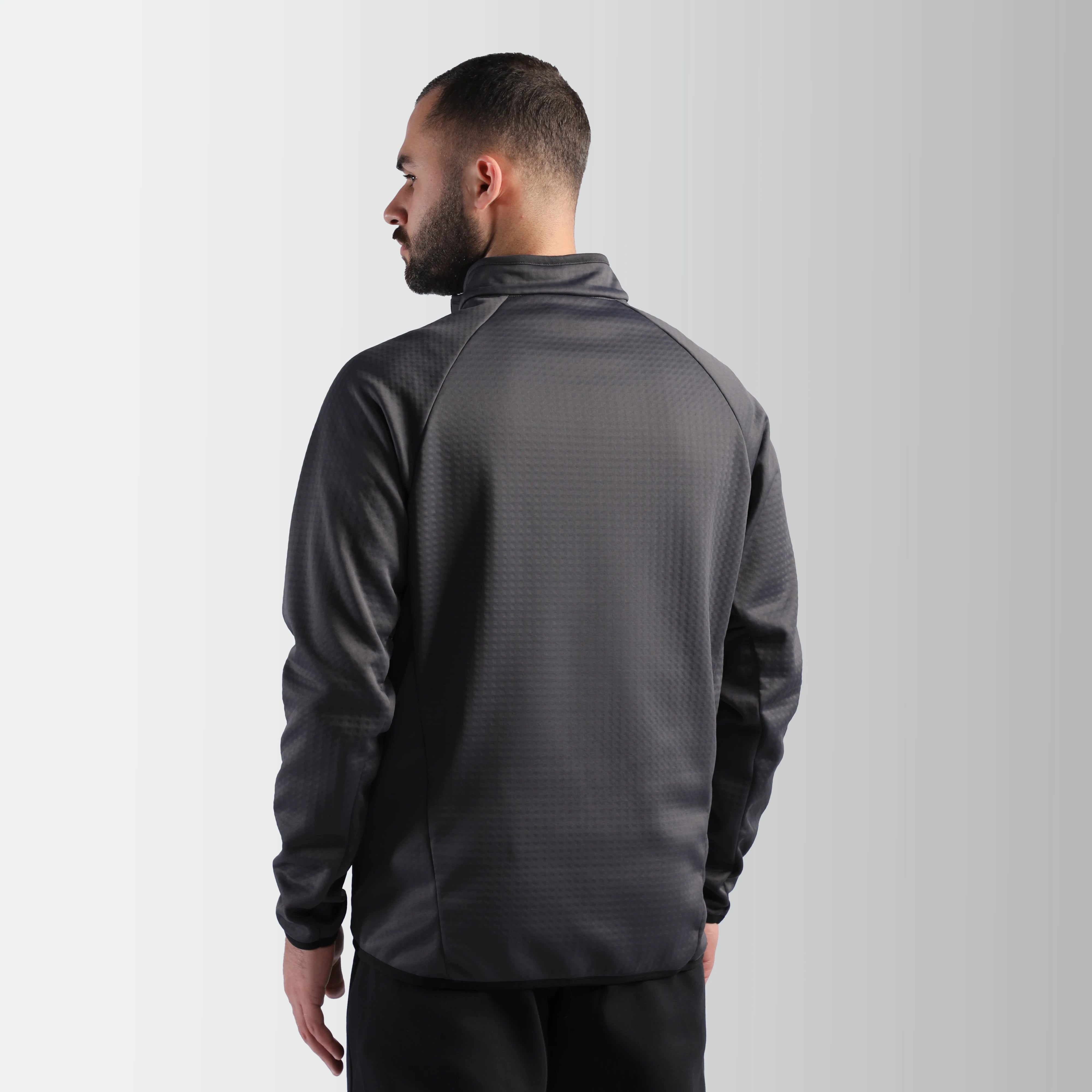 MEN-GO BEYOND-TECH-PULLOVER (IRON GREY)