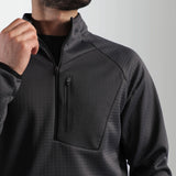 MEN-GO BEYOND-TECH-PULLOVER (IRON GREY)