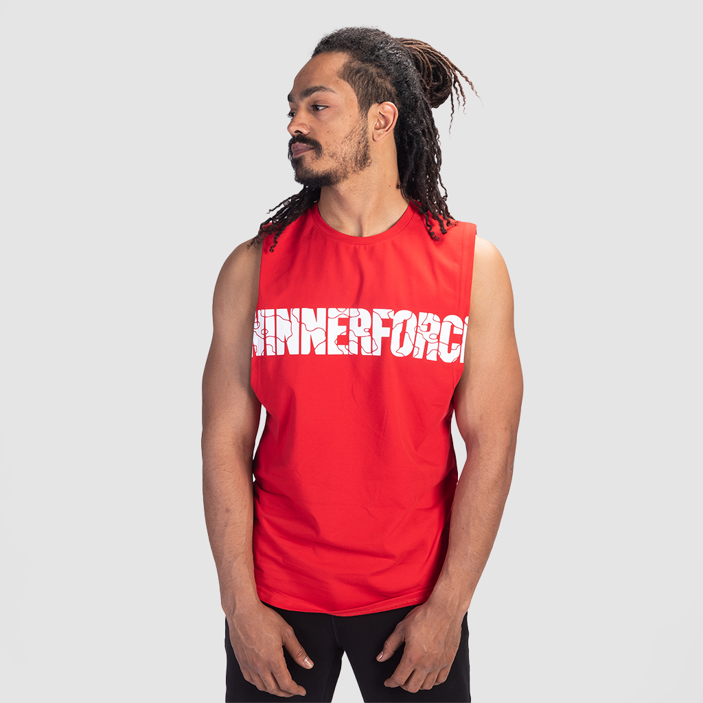 MEN BRAVE TANK (HIGH-RISK-RED)