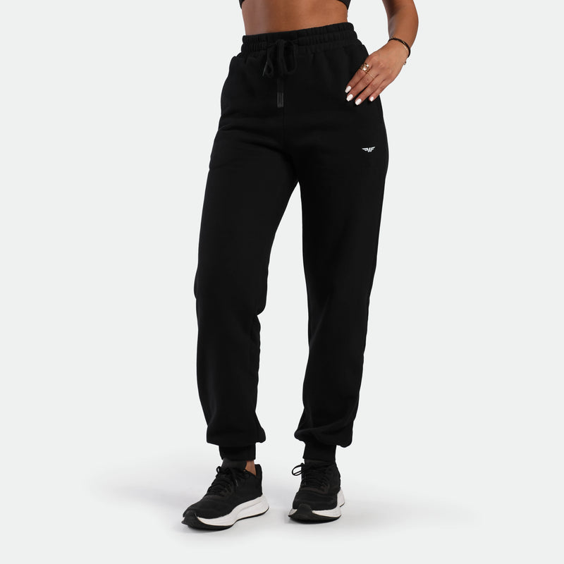 WOMEN-ESSENTIAL-COLD SEASON-JOGGER (BLACK)