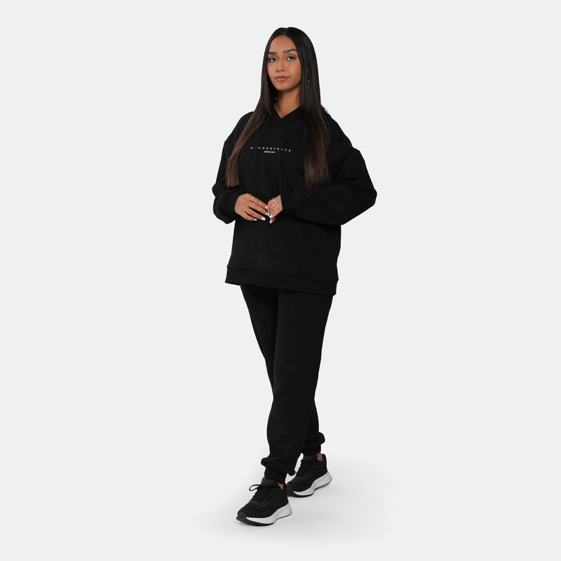 WOMEN-ESSENTIAL-COLD SEASON-JOGGER (BLACK)