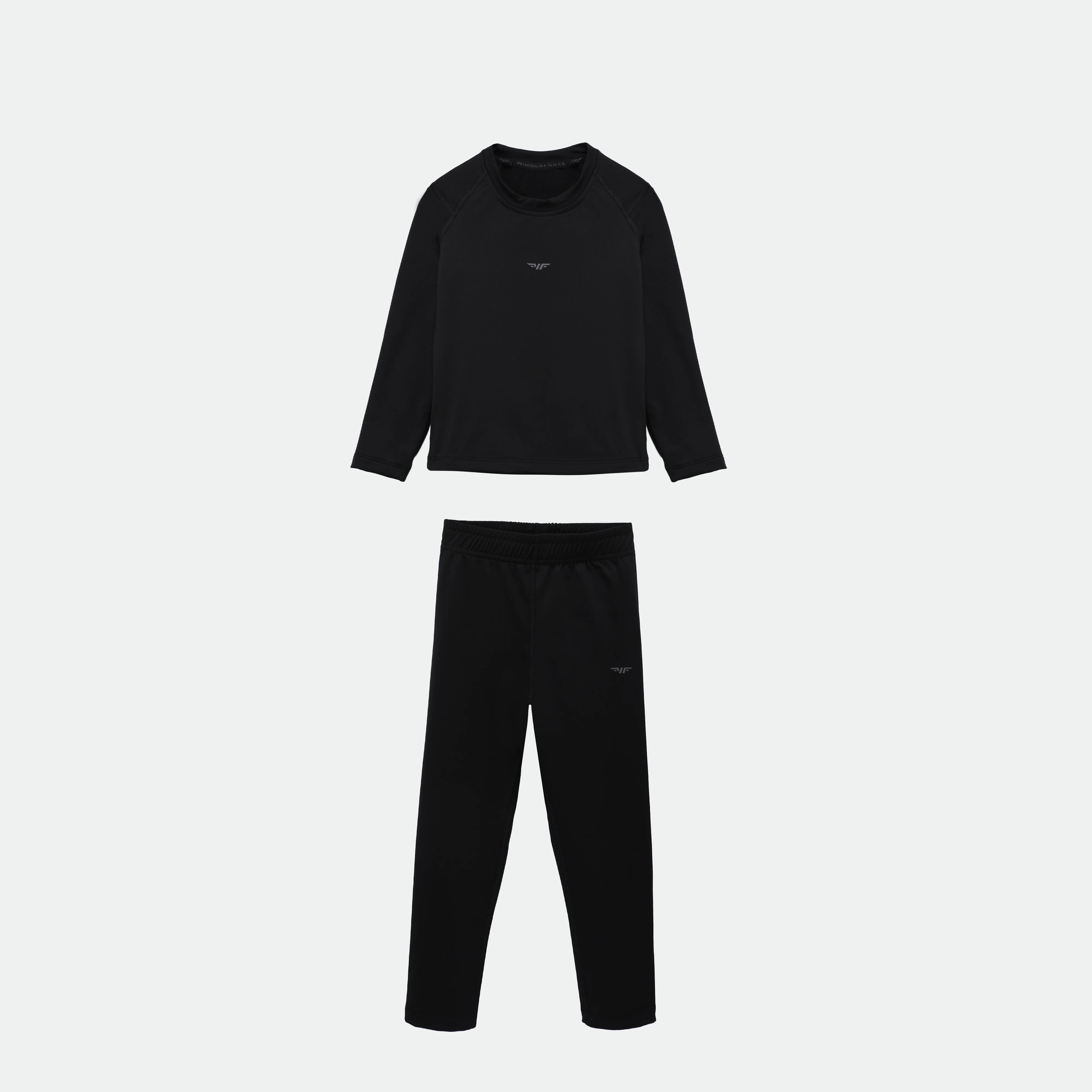 KIDS-ESSENTIAL-THERMAL-SET (BLACK)