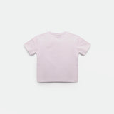 a back view for t-shirt lavender blue 