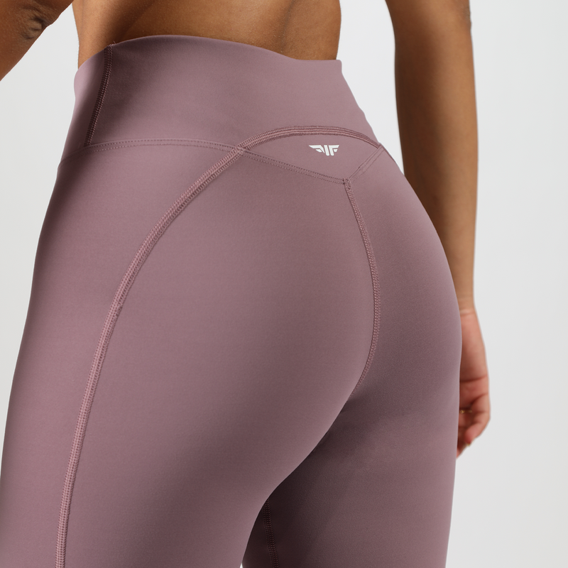 WOMEN-GO-BEYOND-LEGGING BACK CUT (VERY GRAPE-PURPLE)