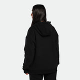WOMEN-ESSENTIAL-COLD SEASON-HOODIE (BLACK)