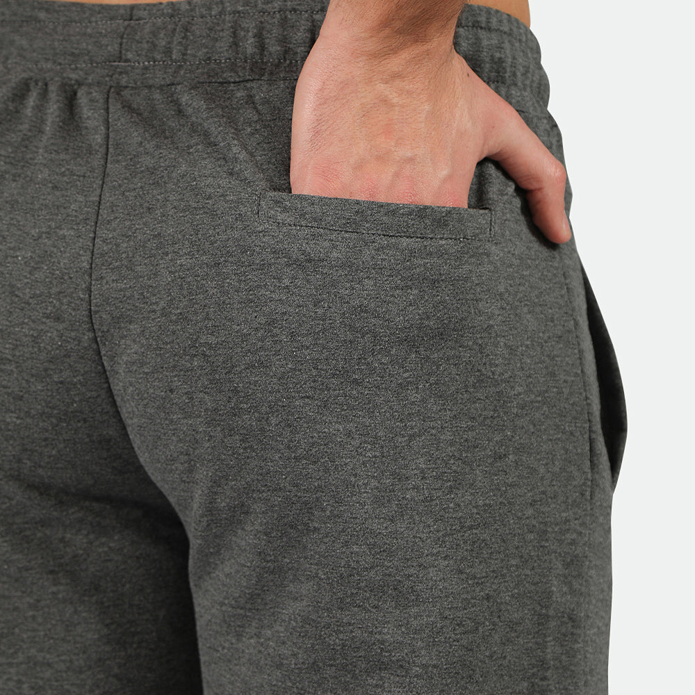 a back view for pocket  of pants marl dark grey 