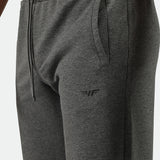 close up view  for pocket of ants marl light grey with logo 