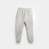 a back view for jogger pants marl light grey 