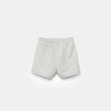 a back view for short marl light grey 