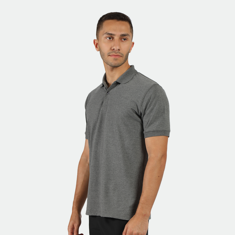 T-Shirt Polo (dark-grey)