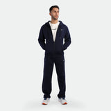 MEN-ESSENTIAL-ZIP UP-HOODIE (DARK NAVY)