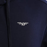 MEN-ESSENTIAL-ZIP UP-HOODIE (DARK NAVY)