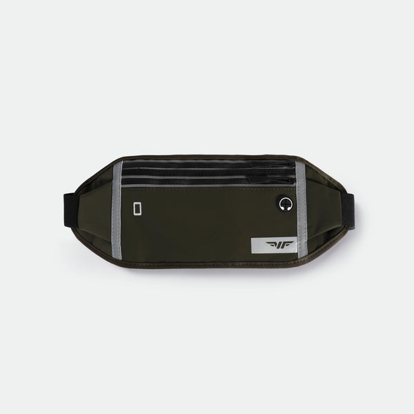 UNISEX-GO BEYOND-LOCK-WAIST BAG (DARK OLIVE)