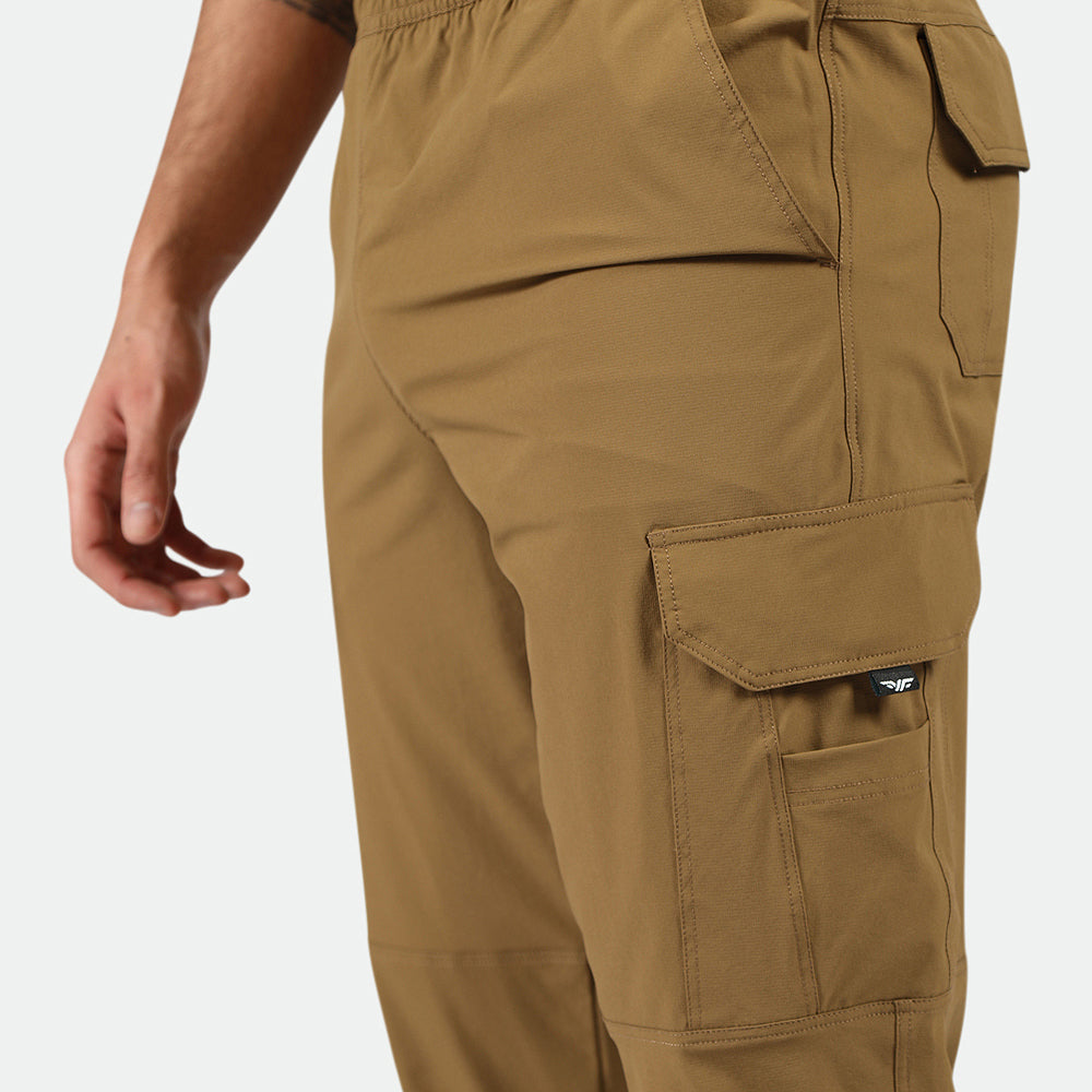 close up view for pocket of pants  Breen brown 