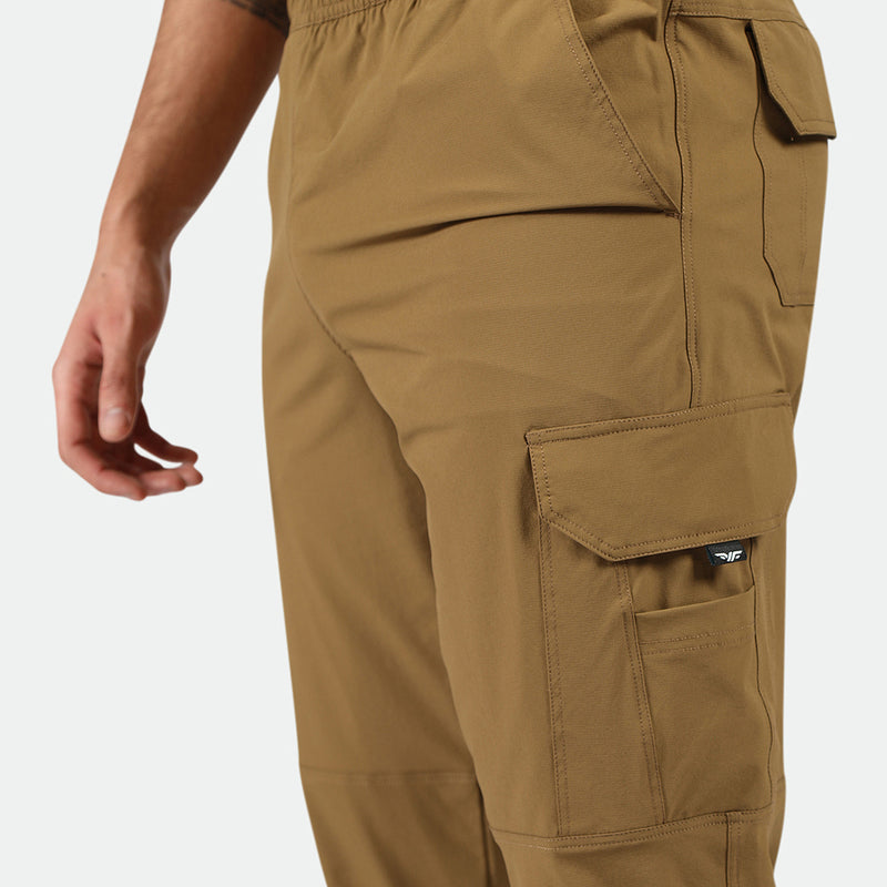 close up view for pocket of pants  Breen brown 