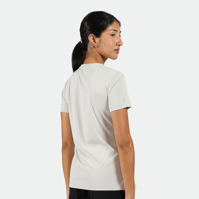 WOMEN-GO BEYOND-PERFORMANCE-T-SHIRT (NIMBUS-CLOUD)