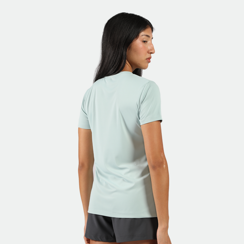 WOMEN-GO BEYOND-PERFORMANCE-T-SHIRT (PASTEL-BLUE)