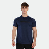 MEN-GO BEYOND-CAMO-T-SHIRT (NAVY-BLUE)