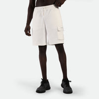 MEN-GO BEYOND-PIN-CARGO-SHORT (OFF-WHITE)